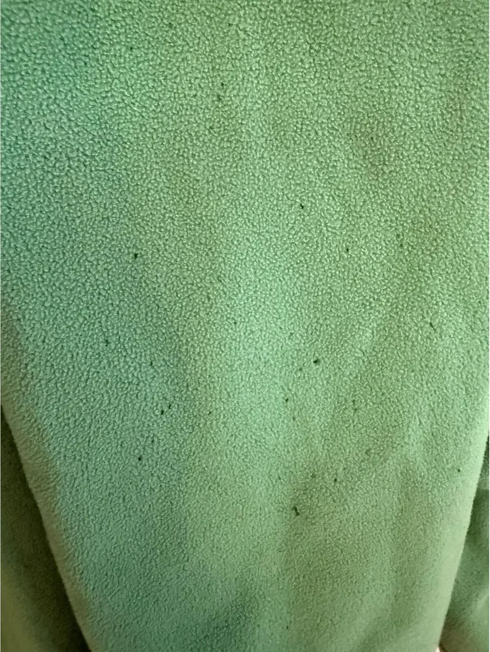 Lands’ Ends Men’s Apple Green Fleece 1/4 Zip Jacket Sz.42/44